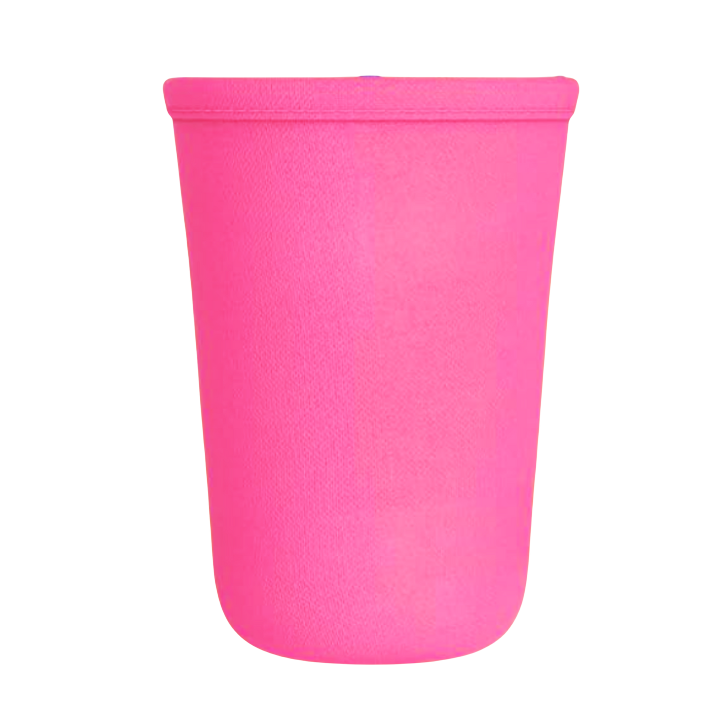 Neon Pink Coozie Cup
